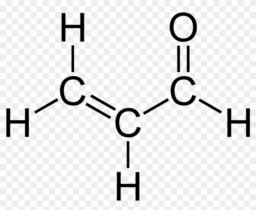 File Acrolein 2d Chemical Structure Of Acrolein Hd Png Download 1100x875 5865368 Pngfind