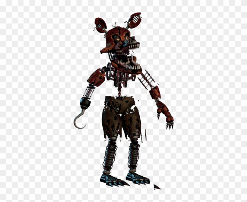 Download Nightmare Foxy - Fredbear Nightmare PNG image for free