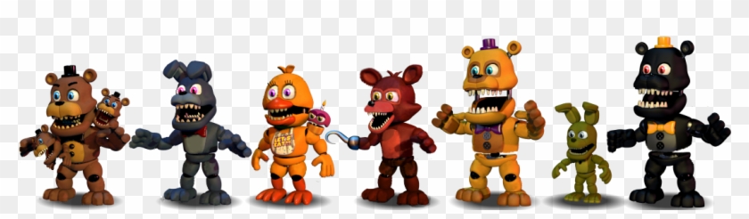 PLAY AS ANIMATRONICS!!.. FNAF WORLD: The Return to Nightmares 