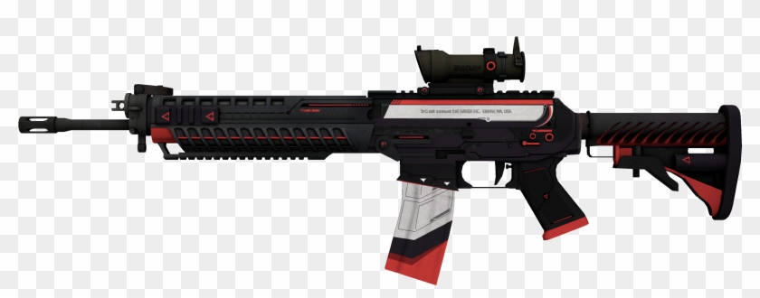 W Sg553 Csgo Sg 553 Cs Go Hd Png Download 3748x1374 Pngfind