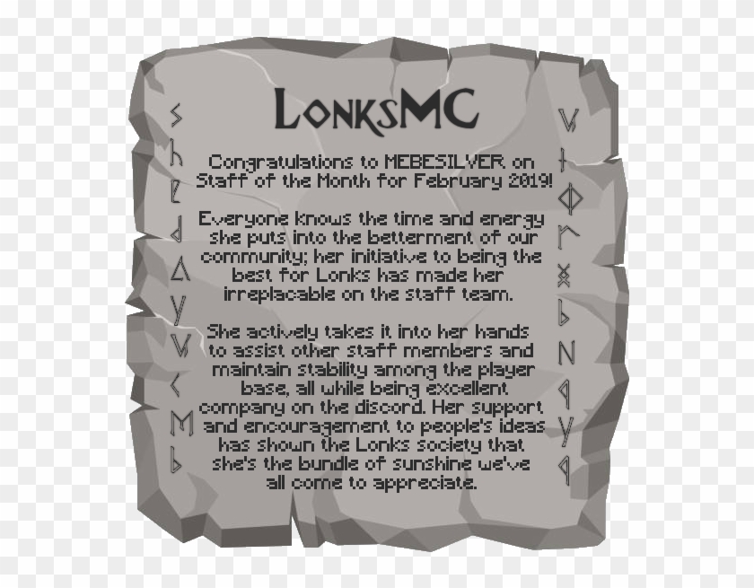Congratulation To Last Months Staff Of The Month Mebesilver Paper Hd Png Download 612x612 Pngfind