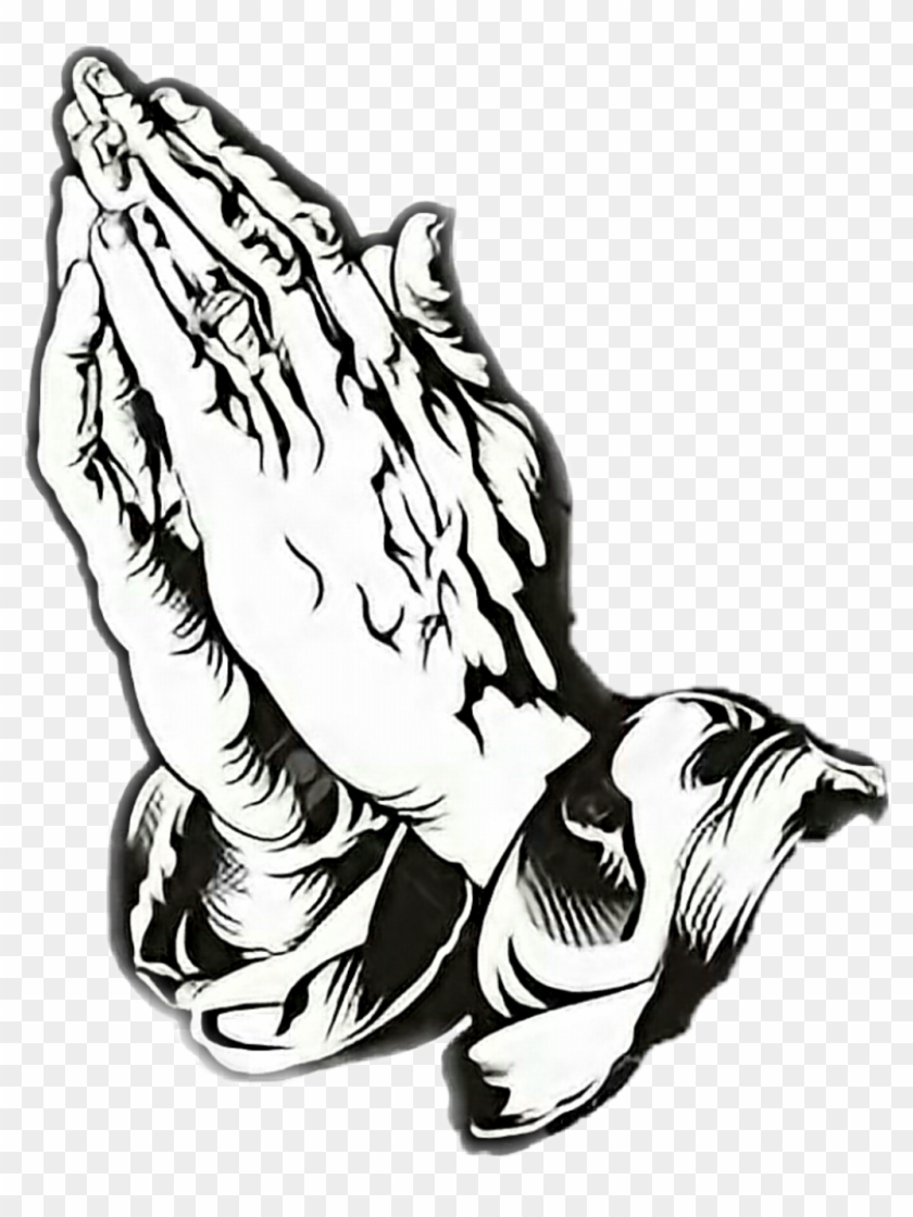 Blessed Sticker Clipart , Png Download - Praying Hands Vector Png