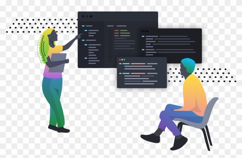 Person At Desk Png Sitting Transparent Png 1410x859 5898095