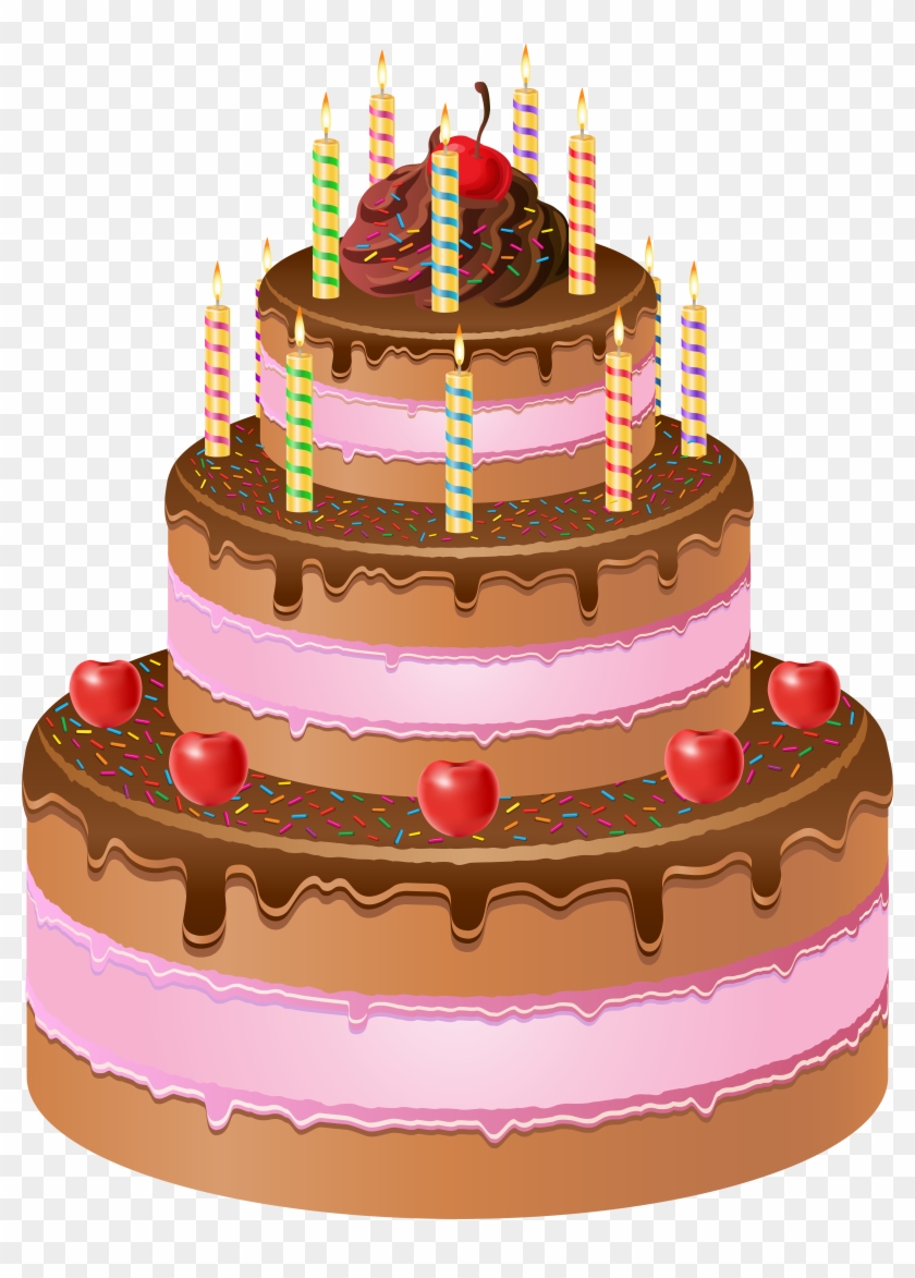 Happy Birthday Cake Png Transparent Png 5932x8000 Pngfind