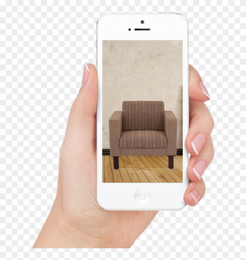 Available For Ios Android Mobile Frame Png In Hand Transparent Png 635x806 Pngfind