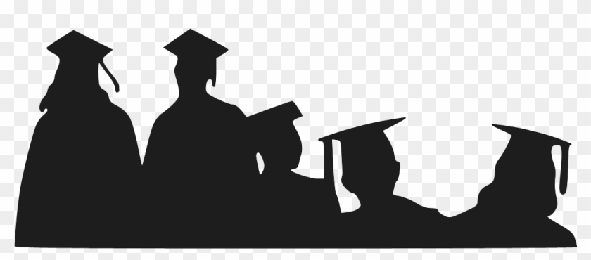 Graduation Hat Png Graduation Silhouette Transparent Background Png Download 1175x475 596755 Pngfind
