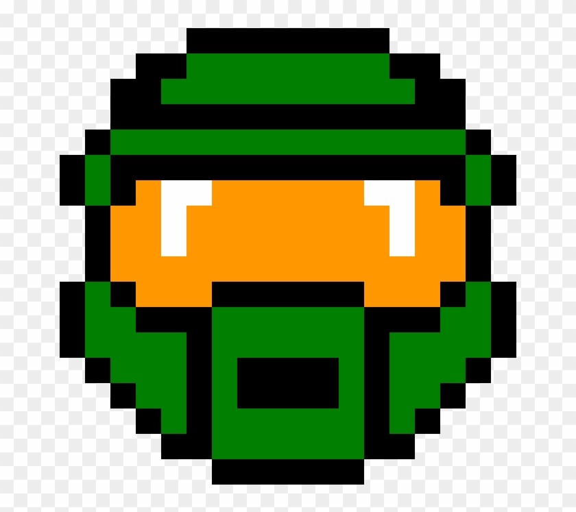 Pixel Art Halo , Png Download - Master Chief 8 Bit, Transparent Png