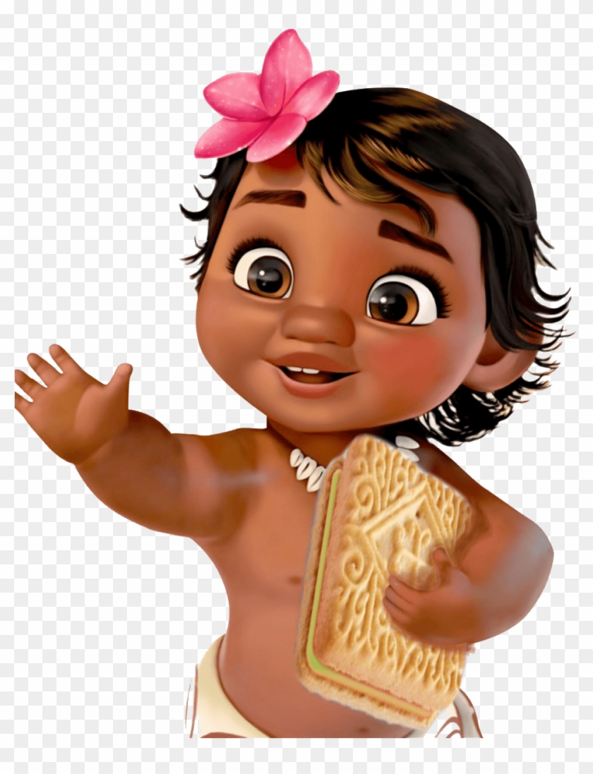 Baby Moana Convite Moana Baby Para Editar Hd Png Download 1080x1272 Pngfind