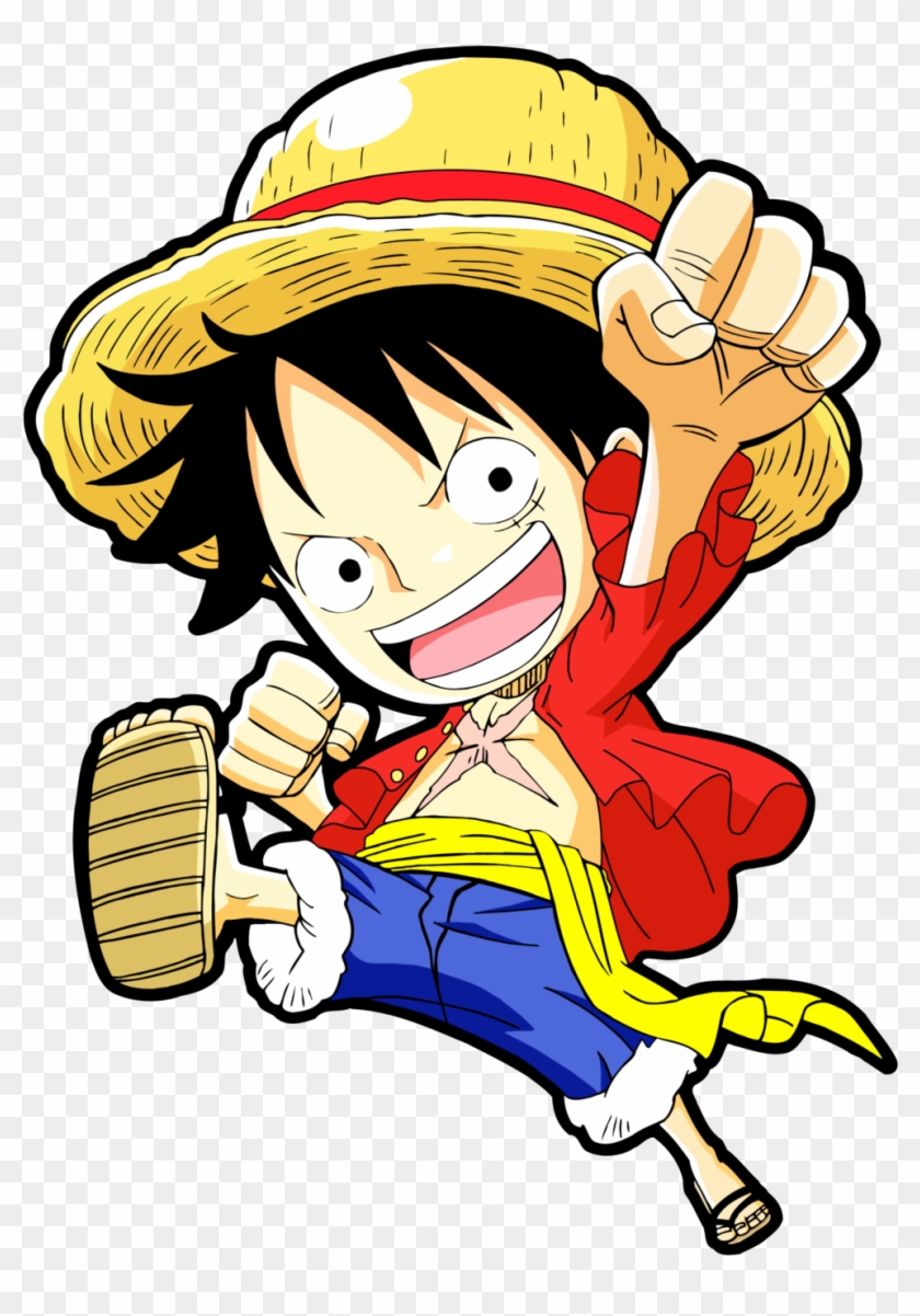 Png One Piece Anime Transparent Background - Luffy Chibi, Png Download -  768x1039(#599190) - PngFind