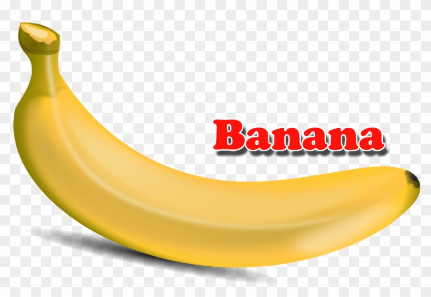 Fruits Banana With Name, HD Png Download 1920x1200(599379) PngFind