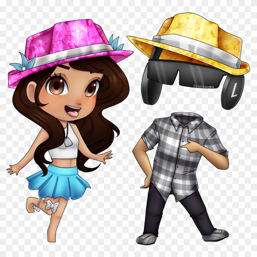 Fashion Famous Roblox Fan Art Hd Png Download 2500x2500 - roblox art girl