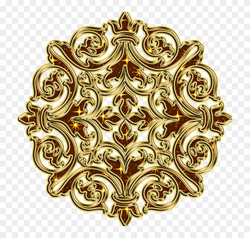 Decorative Shapes Png - Classic Pattern Black &amp; White, Transparent Png ...