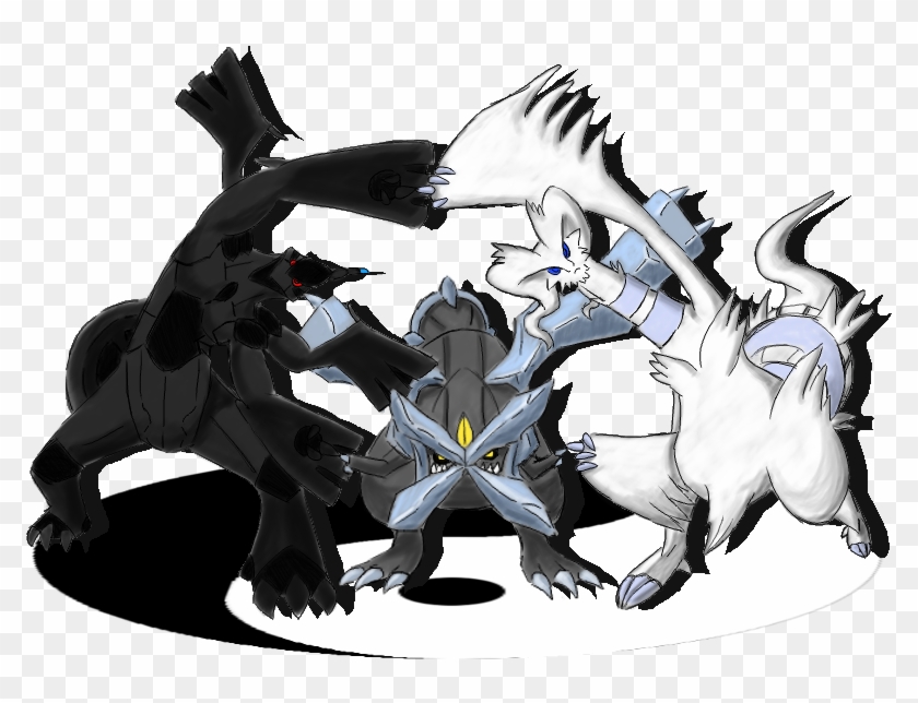 Reshiram/Zekrom/Kyurem (349.350.351) (triple fusion contest) :  r/PokemonInfiniteFusion