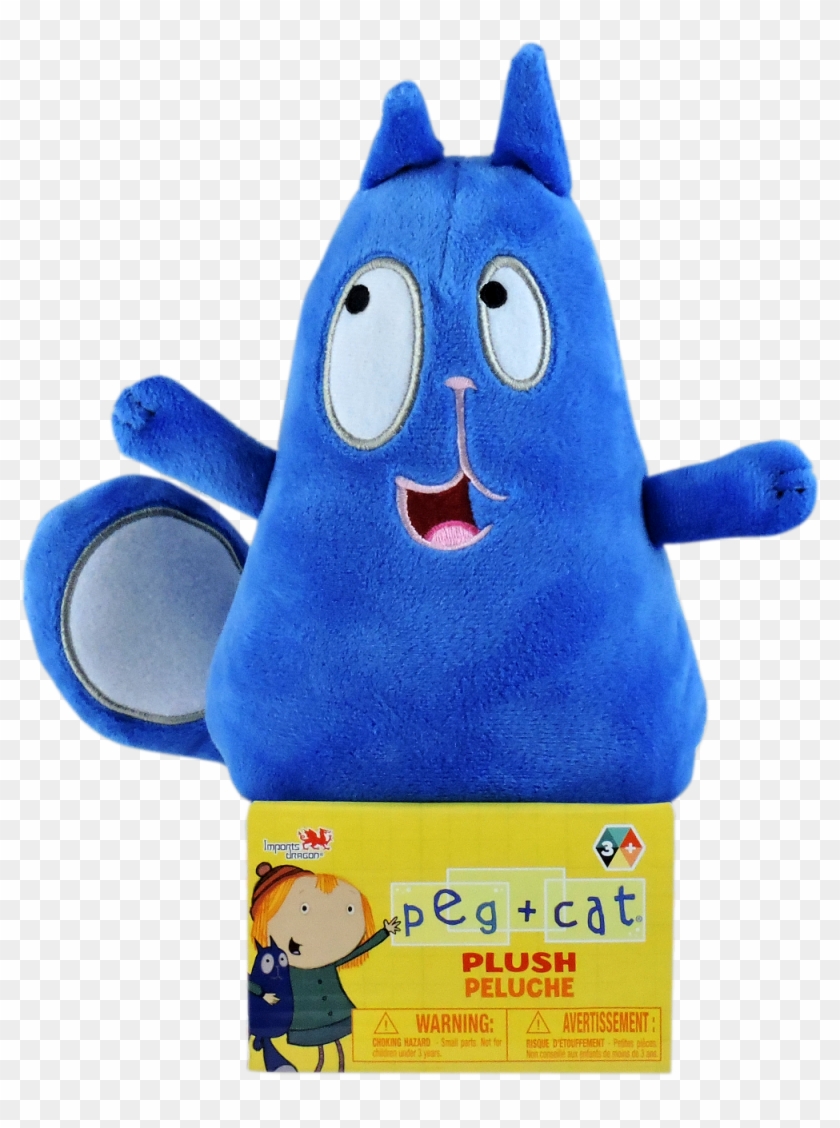 Cat 10″ Plush - Peg Cat Plush Toys, HD Png Download - 1000x1296