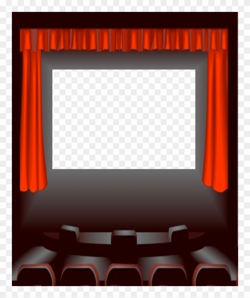 Movie Theater Screen Png - Movie Screen, Transparent Png - 760x921