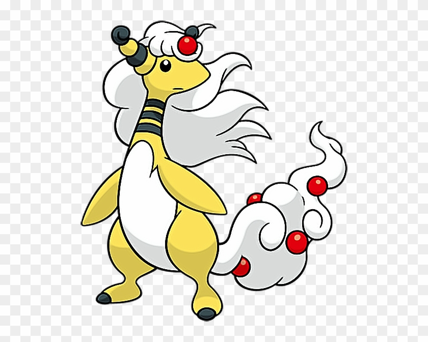 Mega Ampharos Pokemon Mega Evolution Ampharos Hd Png Download 524x592 5921563 Pngfind