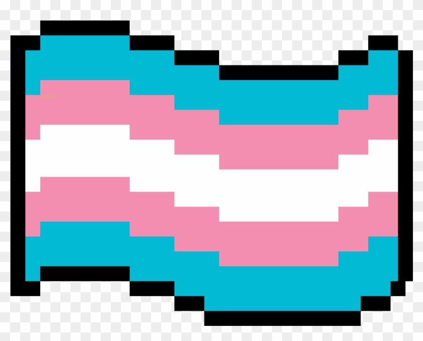 Trans Pride Flag 8 Bit Twitter Logo Hd Png Download 11x1100 Pngfind