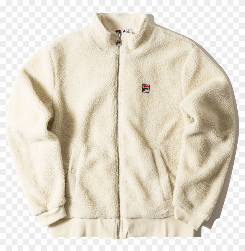 fila finch batwing sherpa zip through