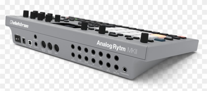 Top Back Side - Elektron Analog Rytm Mkii, HD Png Download - 2592x1205 ...