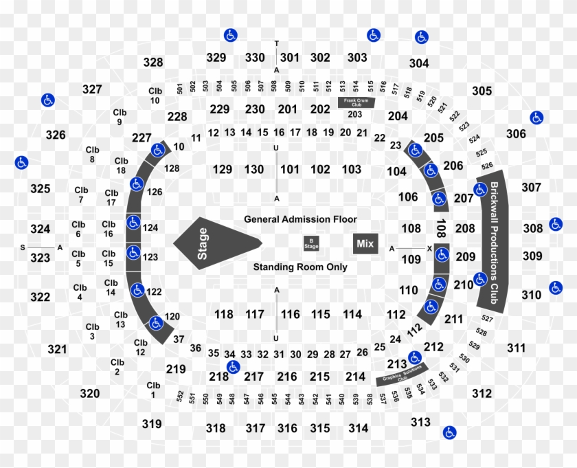 Amalie Arena Seating Chart Basketball