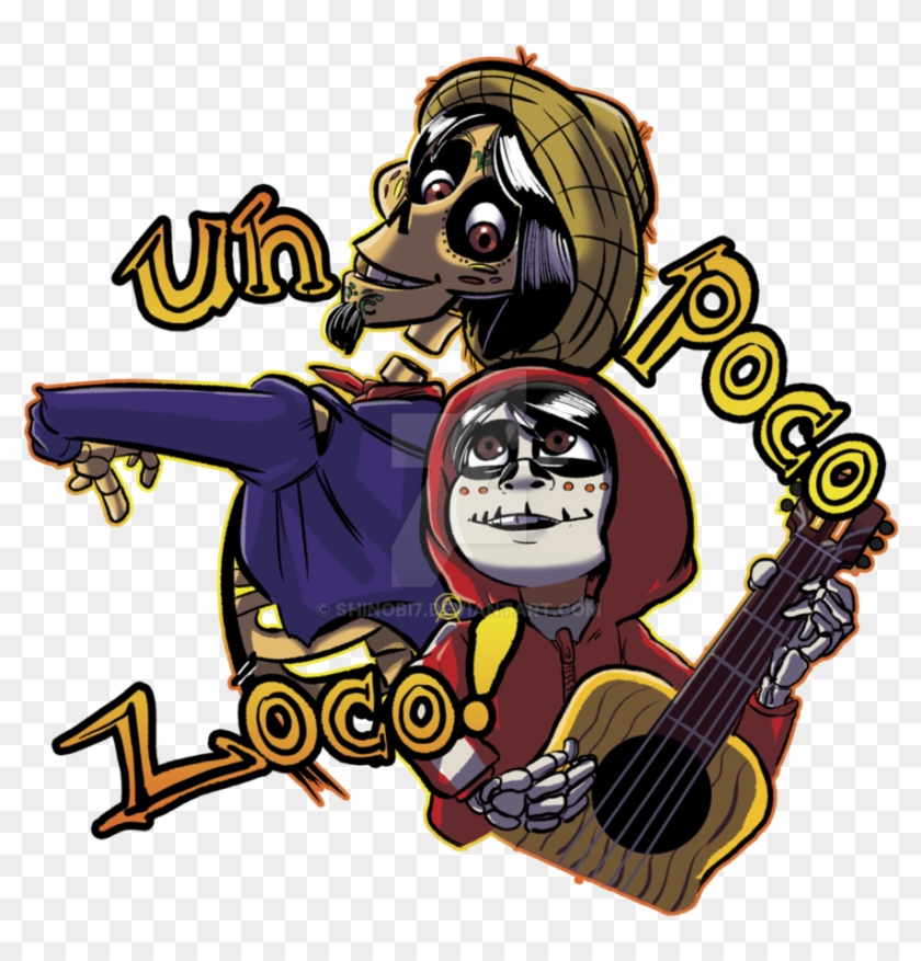 Musician Clipart Movie Coco - Coco Fanart Un Poco Loco, HD Png Download