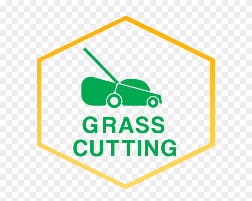 Grass Cutting Icon - Sign, HD Png Download - 593x589(#5947956) - PngFind
