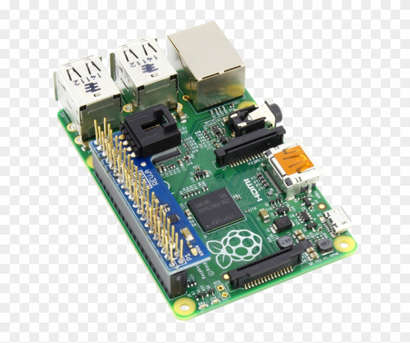 Raspberry Pi Model B Rasp Pi 3 - Electronic Component, HD Png Download ...