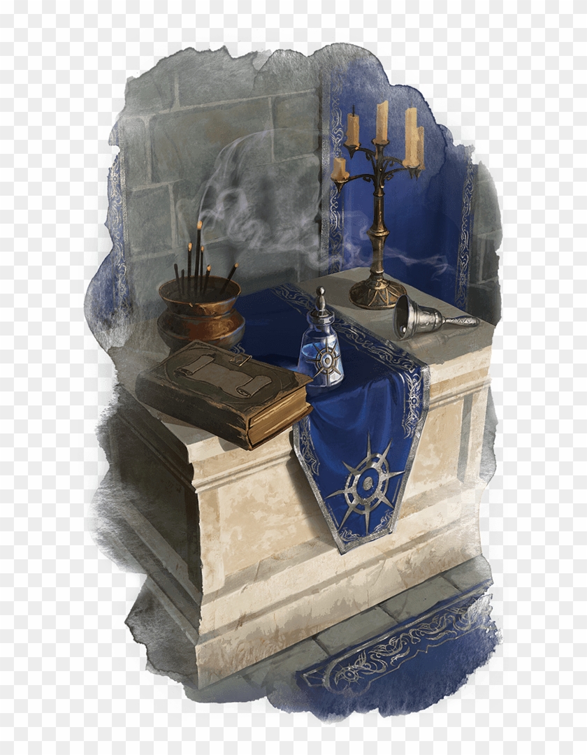 Altar - D&amp;d Altar, HD Png Download - 617x1000(#5956560) - PngFind
