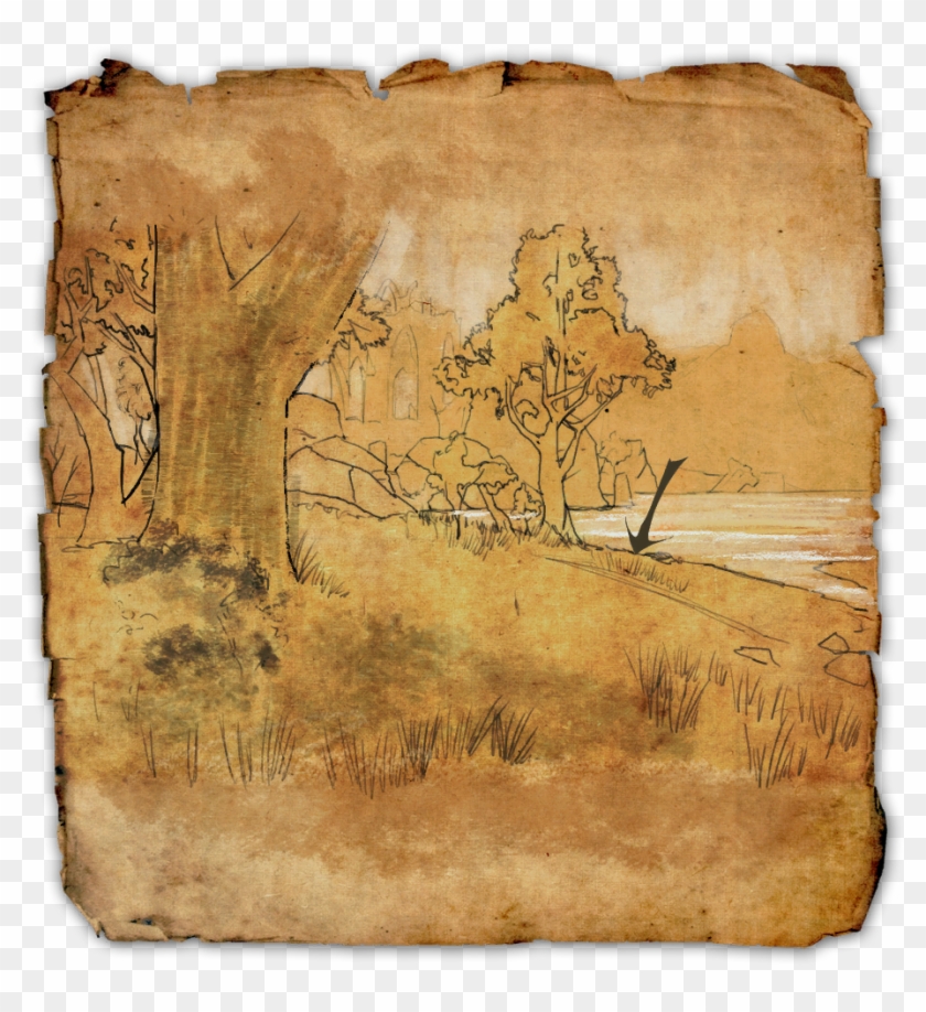 Stormhaven Ce Treasure Map Bangkorai Ce Treasure Map - Elder Scrolls Treasure Maps, Hd Png Download -  1024X1024(#5956996) - Pngfind