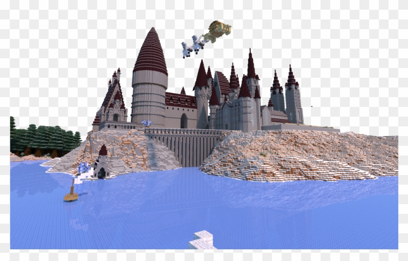 Minecraft Tourism Hogwarts Castle Png Image With Castle Transparent Png 1024x768 5963865 Pngfind