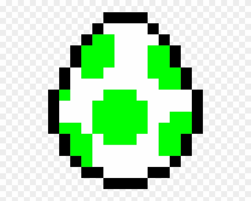 Pixel Art Yoshi Egg
