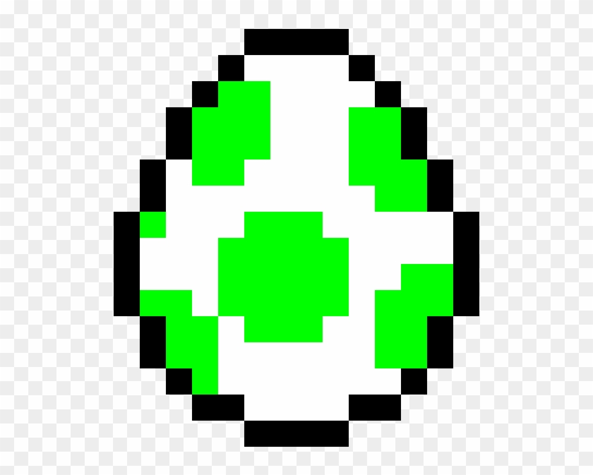 Yoshi Egg - Yoshi Egg Pixel Art, HD Png Download.