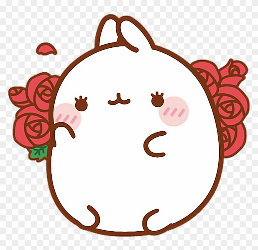 Molang Bunny Cute Freetoedit Molang Sticker By Jinnam - vrogue.co