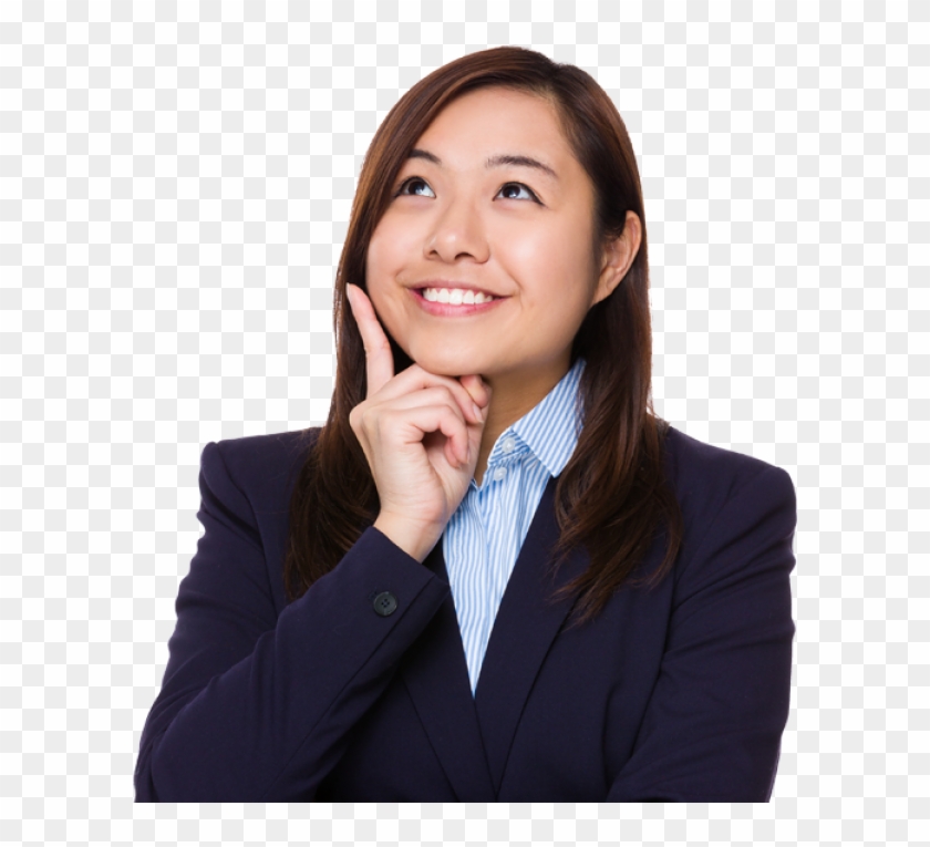 Thinking Woman Png Free Download - Business Woman Thinking Png ...
