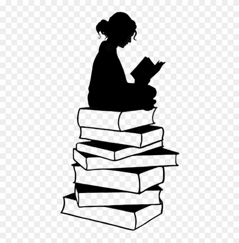 Pin By Tselha On Study Book Lovers And Journal Books Silhouette Hd Png Download 652x918 Pngfind
