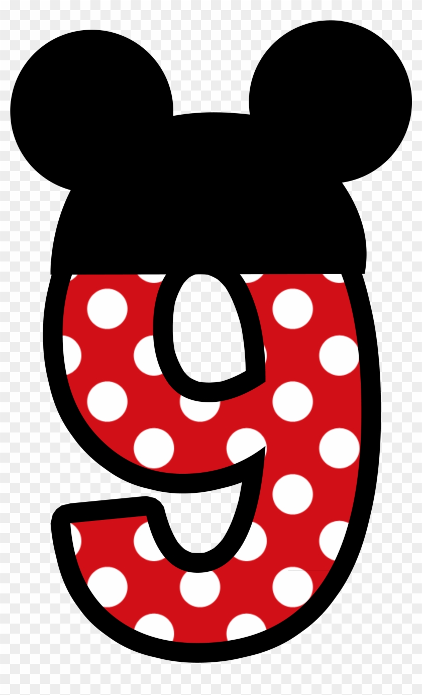 mickey mouse printable numbers