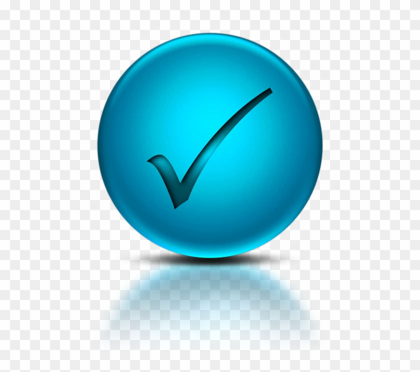 Blue Check Mark - Email Icon In Transparent Background, HD Png Download -  600x700(#62626) - PngFind