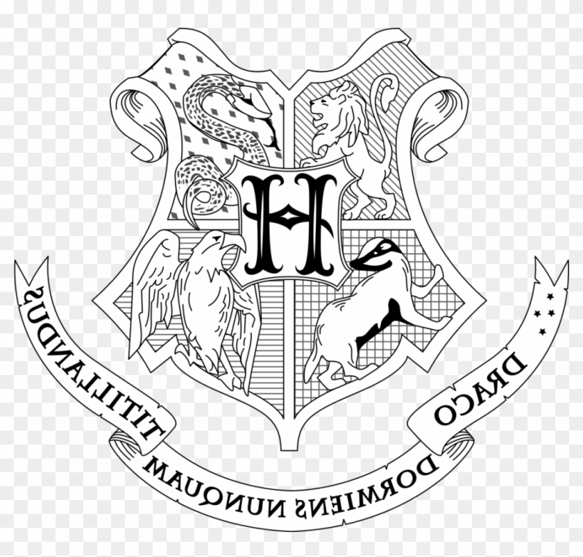 Coloring Pages Of The Gryffindor Crest