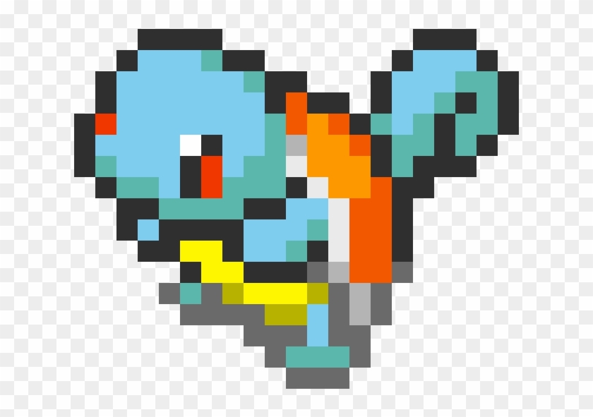 Squirtle - 8 Bit Pokemon Squirtle, HD Png Download(740x580) - PngFind.