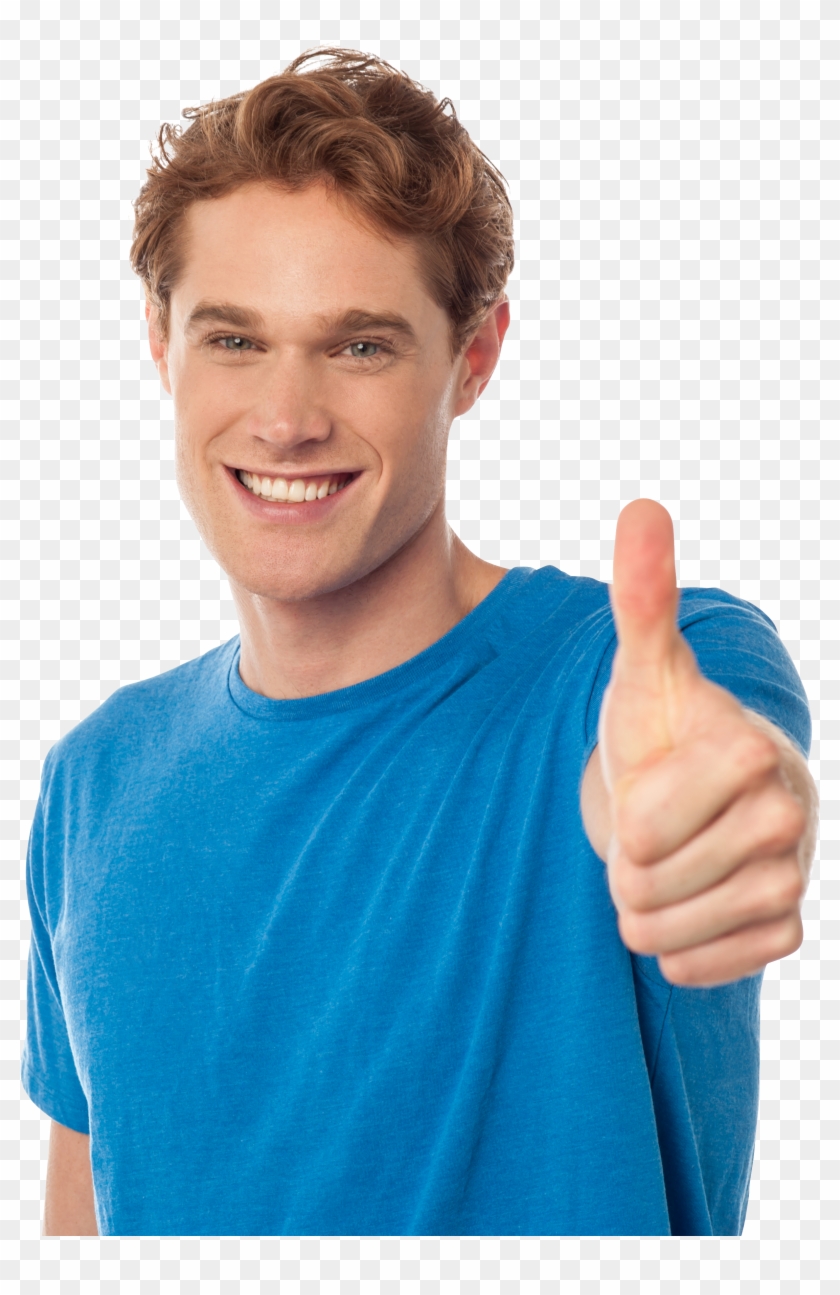 Men Pointing Thumbs Up - Thumbs Up Royalty Free, HD Png Download ...