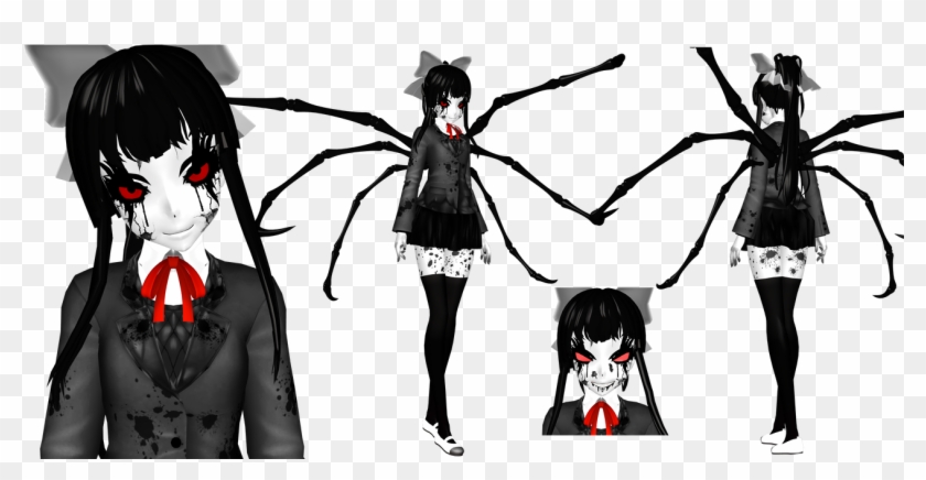 pic Sayori Fanart Dark dark monika ddlc hd png download