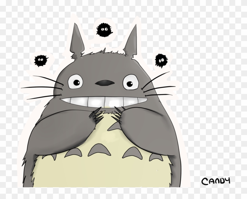 Totoro By Candyelmo On Svg Freeuse Transparent Background Totoro Png Png Download 727x598 Pngfind