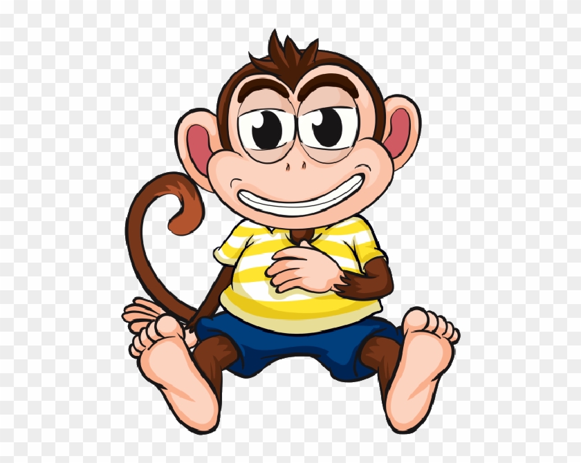 Funny Monkey's - Funny Pics Of Cartoon Monkeys, HD Png Download -  600x600(#6014982) - PngFind