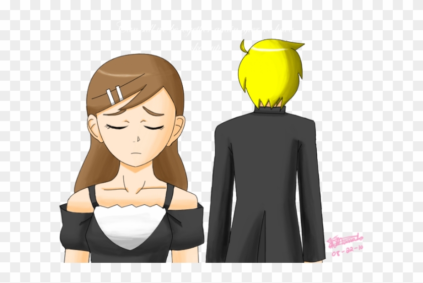Break Up Clipart Sad Couple - Cartoon Couple Break Up Png, Transparent Png  - 640x480(#6025216) - PngFind