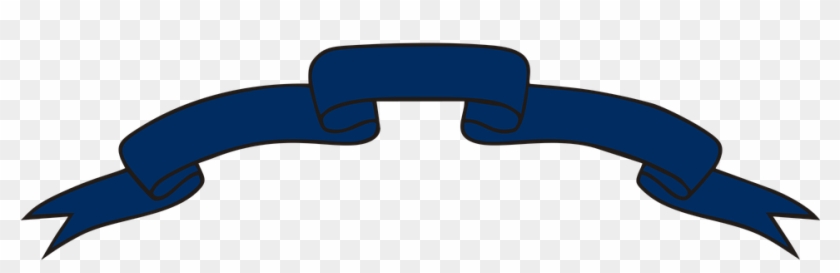 Banner Cliparts Shop Of Library Buy Clip Blank Navy Blue