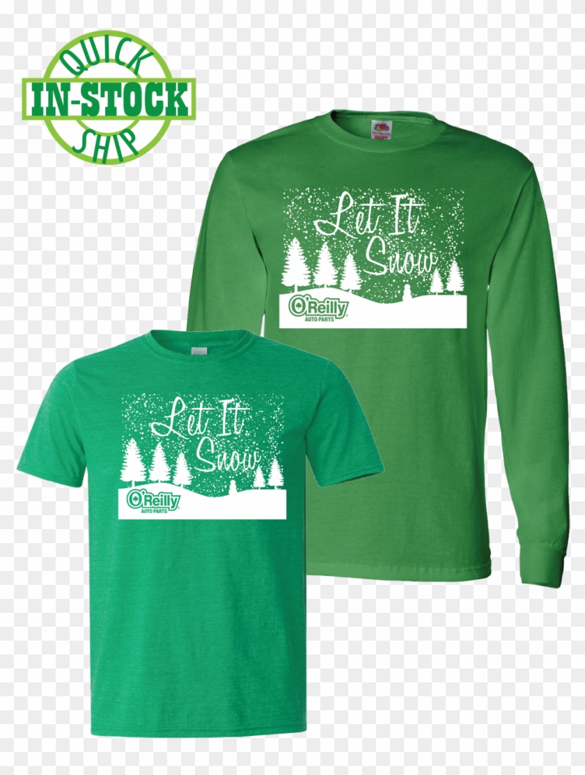 Let It Snow - Long-sleeved T-shirt, HD Png Download - 989x1280(#6031483