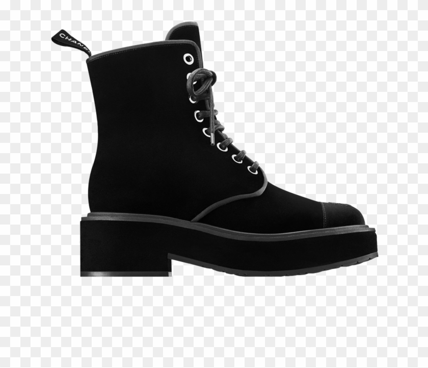 black velvet combat boots