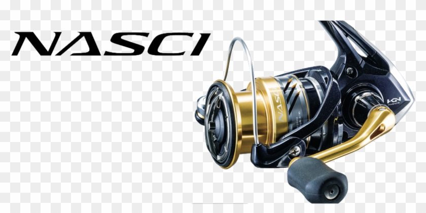 Shimano Nasci Spinning Reel - Shimano Spinning Reels, HD Png Download -  1280x545(#6057247) - PngFind