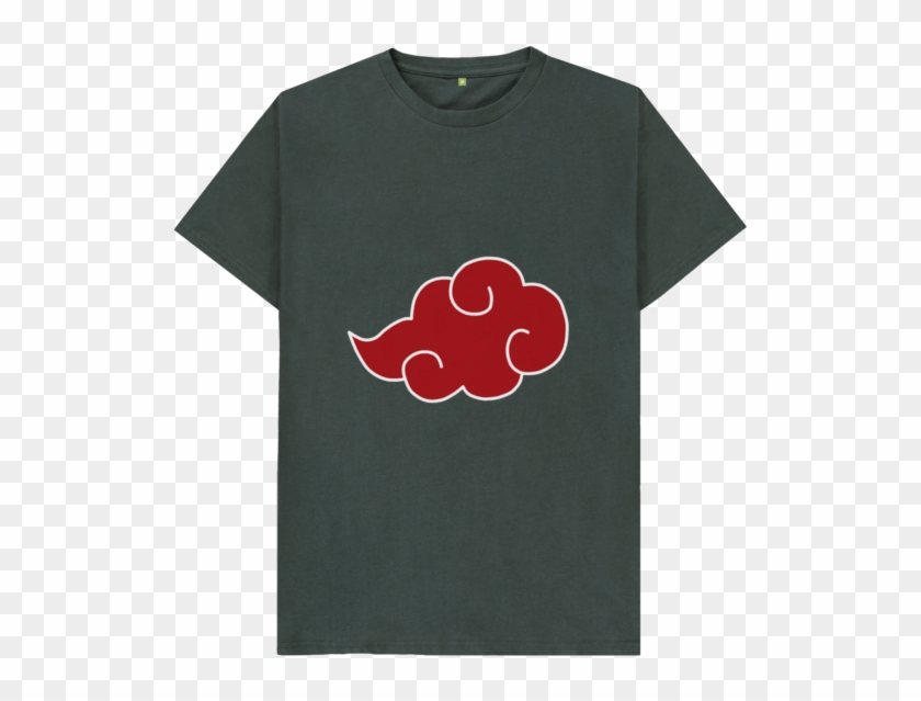 Akatsuki Red Cloud Active Shirt Hd Png Download 640x674 - akatsuki shirt roblox