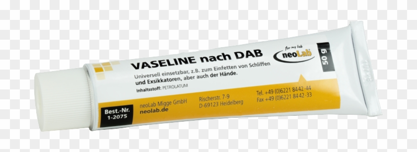 Dab Labeling Neolab Petroleum Jelly According To Dab, Tube 50 G - Label, HD Png ...